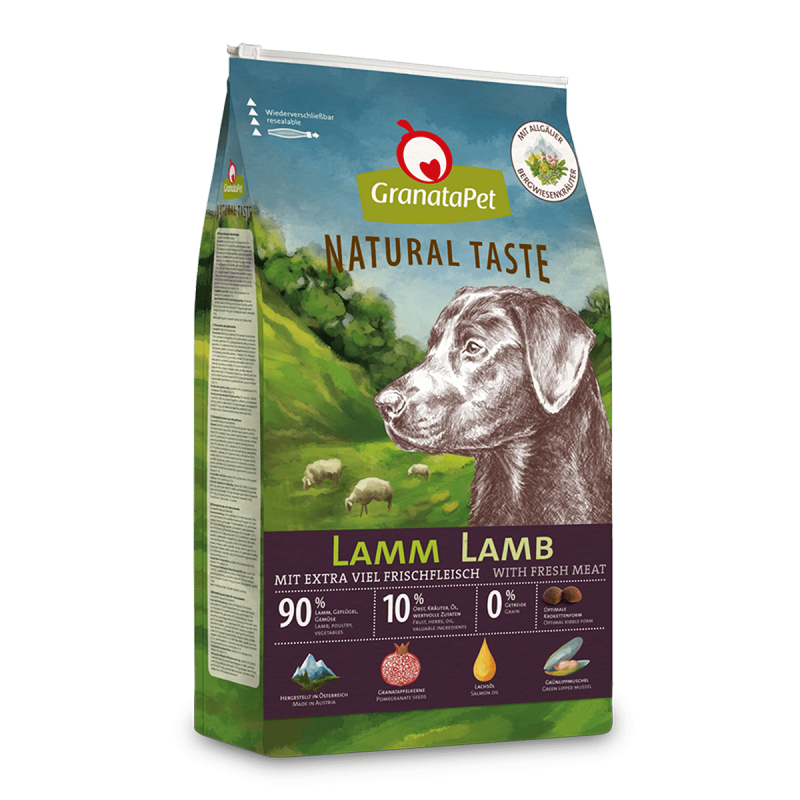 Natural Taste Trockenfutter Lamm 4kg
